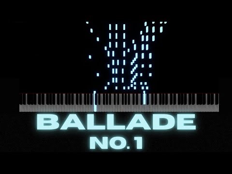 Chopin - Ballade No. 1 in G minor Op. 23 (Roblox Piano Sheet in Description)