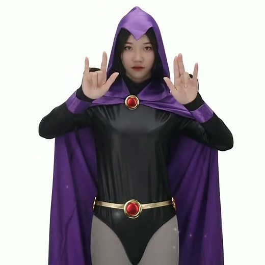 DC Teen Titans Raven Costume $58 Takerlama