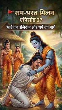 🚩 Ramayan Episode 27 – The Emotional Reunion of Ram and Bharat 🚩