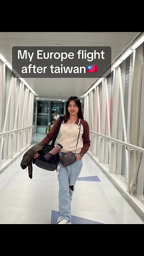 Taiwan to Europe Flight with Sherlyn Ailen