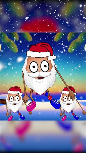 Ho Ho Ho! 🎅🥥 Coco Santa Dance | Merry Coconuts