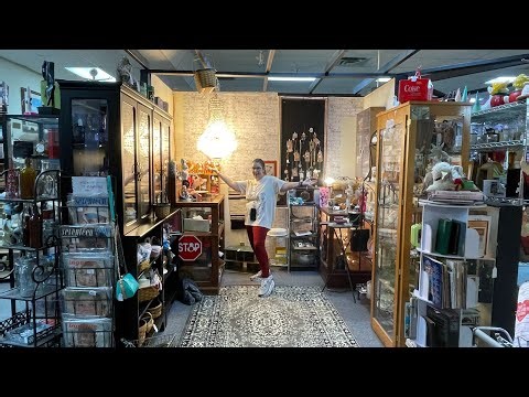 Moving an antique booth is an undertaking! Follow me as I show you the progress 