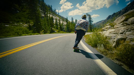 High Speed Longboarding in the Sierra Nevadas (Dangerous) | Luke Spud