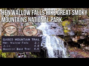 Hen Wallow Falls Great Smoky Mountains National Park Cosby Tennessee Hike 2020