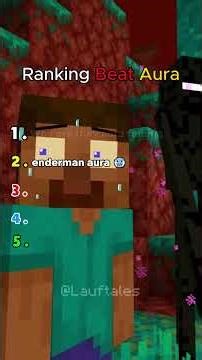 Ranking Best Aura Minecraft ☠️☠️ #minecraft #ranking #top5