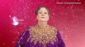 Chesterfield Theatres feature Anne Hegerty in their Aladdin play this Christmas