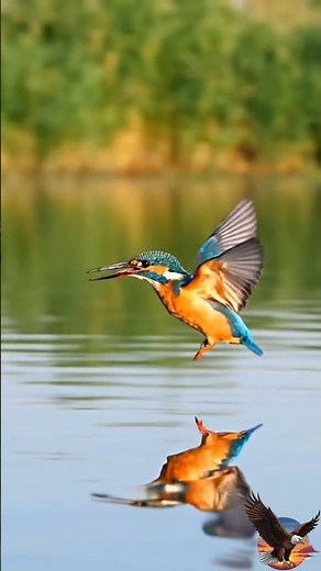 Kingfisher Bird Fishing in Slow Motion | Beautiful Nature Wildlife