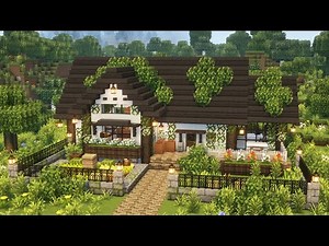 [Minecraft] 🌼✨ Aesthetic House Tutorial / Mizuno's 16 Craft Resource Pack