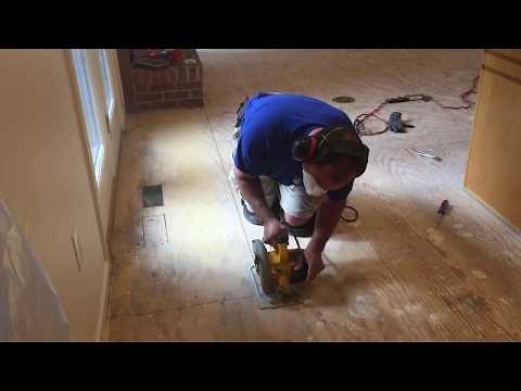 How to replace water damaged plywood subfloor; DIY NC Floor Guys