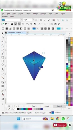 Design Like A Pro Part-4 #designwithcorelhindi #coreldraw