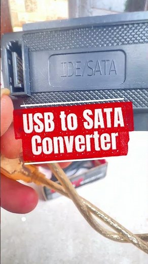 Sata to usb converter