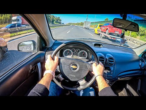 2011 Chevrolet Aveo T250 [1.2 DOHC 84HP] |0-100| POV Test Drive #1393 Joe Black