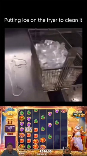 Unexplored Voyage™ on Instagram: "Putting ice in a deep fryer is extremely dangerous because it triggers an instant and violent reaction. When ice contacts hot oil, it quickly melts into water. Water and oil don't mix, so the water sinks beneath the oil and flashes into steam almost immediately. This rapid expansion forces the hot oil upward, often causing violent splashes or explosions. The result can include severe burns, grease fires, equipment damage, and serious injuries. For safety, deep f