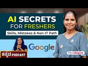 Top Skills for Career Growth in 2024 | Freshers' Guide Tech Series | Kannada Podcast | MicroDegree
