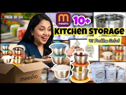 10 Approved Must Have Kithen Products From MEESHO #meeshohaulvideo