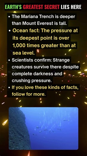 Mariana Trench Deeper Than Mount Everest Is Tall