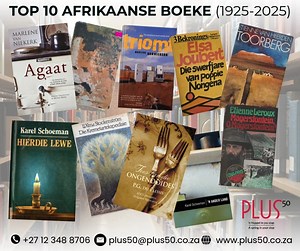 📚Rapport het hul lys van die ‘Top 100 Afrikaanse Boeke’ bekendgemaak. 🏆Hierdie lys is saamgestel deur ’n paneel skrywers, akademici, resensente, boekredakteurs en boekklubs. Tel bietjie hoeveel jy al gelees het, en watter skrywers die meeste op die lys voorkom! 😇 1. Agaat Marlene van Niekerk 2. Sewe dae by die Silbersteins Etienne Leroux 3. Triomf Marlene van Niekerk 4. Die swerfjare van Poppie Nongena Elsa Joubert 5. Toorberg Etienne van Heerden 6. Hierdie lewe Karel Schoeman 7. Die kremetar
