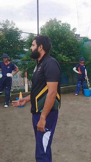 indian coach At nexus cricket academy Kathmandu | Nexus Cricket Academy - NCA