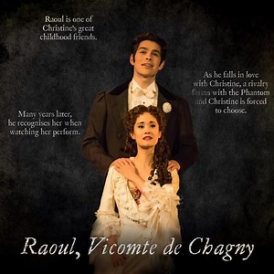 Thank you for your suggestions. We can now introduce the final character in the infamous love triangle, Raoul, Vicomte de Chagny. #PhanTutorials | The Phantom of the Opera
