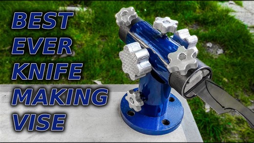 DIY knife making vise
