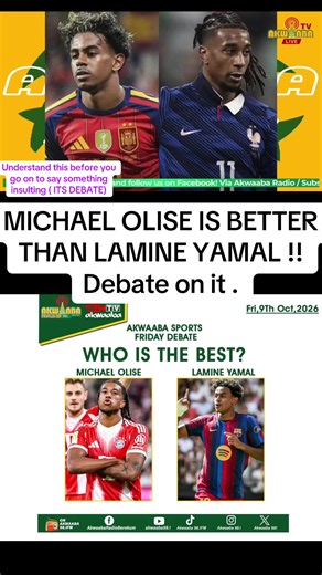 Michael Olise vs Lamine Yamal: Is Olise Better? Debate Overview