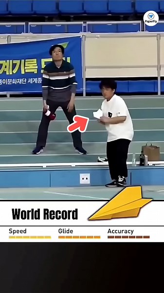 How To Make A Jet Paper Airplane That Flies Far ✈️😱 #shortsfeed #shorts #trending