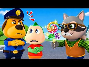 Don't Go with Strangers 🚨 Stranger Danger 👮 Kids Safety Tips | Cartoon for Kids | Spike Family