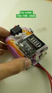 mini customisable 12 volt lithium ion battery with power bank module