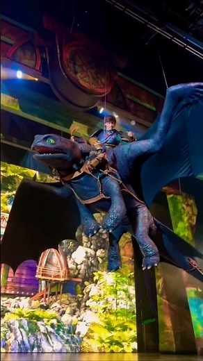 Epic Universe "The Untrainable Dragon" Show Orlando Florida25