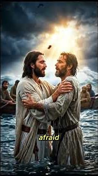 Jesus Walks on Water | The Miracle That Changed Peter's Faith | Cinematic Bible Story#jesus #bible