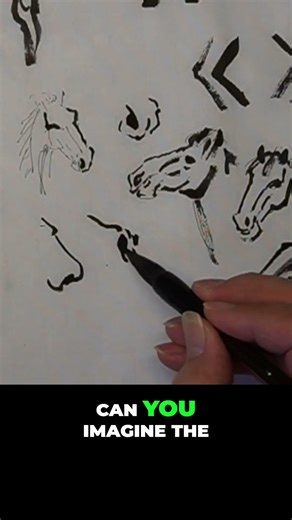 Mastering Nose & Chin: Essential Art Strokes Revealed! #shorts