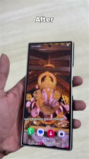 SAMUSUNG FOLD 7 FRONT GLASS REPLCEMENT #smartphone #repair #samsung