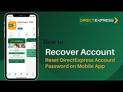 How to Recover Direct Express Account | Reset Direct Express Password