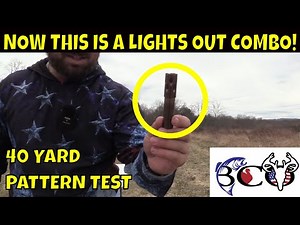 patterning the beretta a300 ultima with the patternmaster code black turkey .565 | bco review |