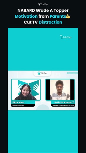 NABARD Grade A Topper Reveals Family Motivation Strategy | Cut TV To Stay Focused