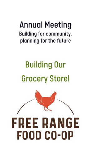 Last month on October 9th we held our Annual Meeting of the Owners at the Reif. Here's a clip from Brandon Otway's Site Development Update explaining to our Owners in depth about the future store layout! ❤🐓 | Free Range Food Co-op