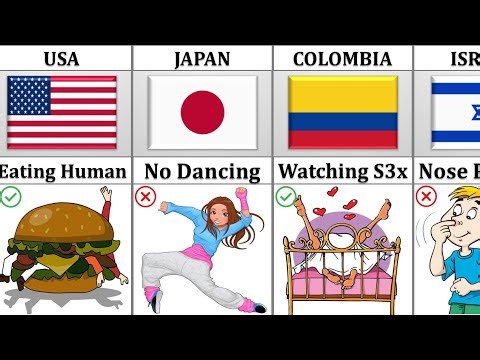 Crazy Laws From Different Countries 