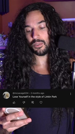 Lose Yourself in the style of Linkin Park #eminem #linkinpark #numetal #90shiphop | Anthony Vincent