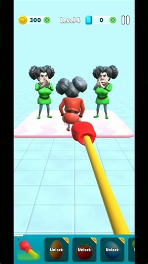 Crazy Aunt: Slap & Punch Game Casual Games (Gameplay)😱#casualgames #shorts #funny