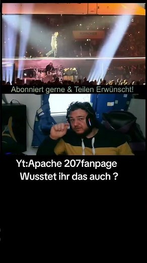 Apache 207 wusstet ihr das auch? #shorts