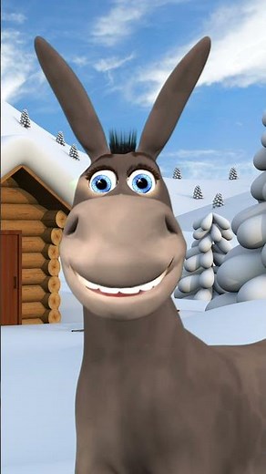 Talking Donald Donkey tells funny jokes - try not to laugh! #Shorts