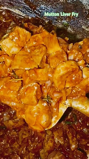 Mutton liver fry Recipe | #akalaithandi #muttonlivercurry #streetfood #cookingvideos