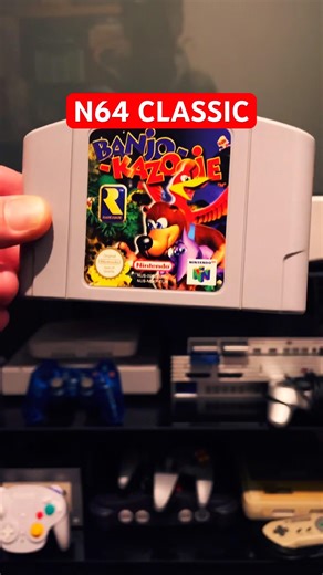 Childhood Classic! #BanjoKazooie #N64 #RetroGaming