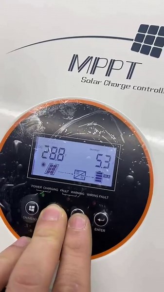 80A MPPT Solar Charge Controller 12V/24V/36V/48V Auto,Solar Charger Regulator Intelligent Regulator Support Wide Range of Batteries