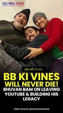 #bbkivines Will Never Die! #bhuvanbam On Leaving #youtube & #building His #legacy 💣🔥 #dhindora #fyp