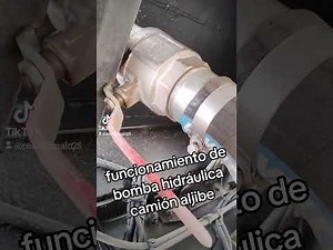 funcionamiento en terreno aljibe bomba