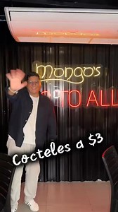 3.5K views · 21 reactions | Cócteles a solo $3  Queeeé, Así es!! Solo aquí en @Mongos Group Tienes que ir si o si!! te lo recomiendo #cocteles #bebidas #trago #piqueos #comidarapida | Danny Trelles | Facebook