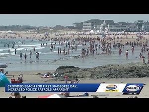Thousands head to Hampton Beach on hot New Hampshire day