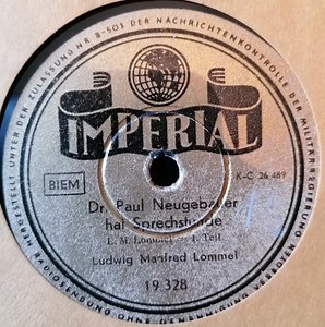 Ludwig Manfred Lommel - Dr. Paul Neugebauer Hat Sprechstunde