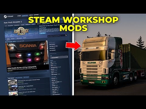 How to INSTALL ETS2 Steam Workshop Mods